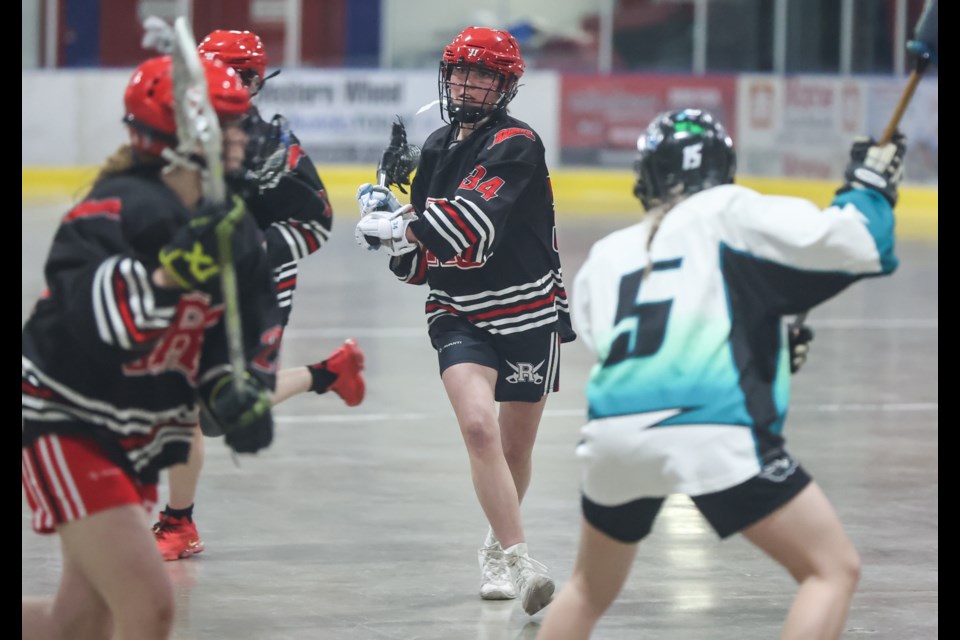 Leading scorer Cameron De Paiva, who scored 30 goals during the 2023 regular season, is one of a number of key returning players for the Okotoks Ladies Raiders for the 2024 season which kicks off at home on April 27.  