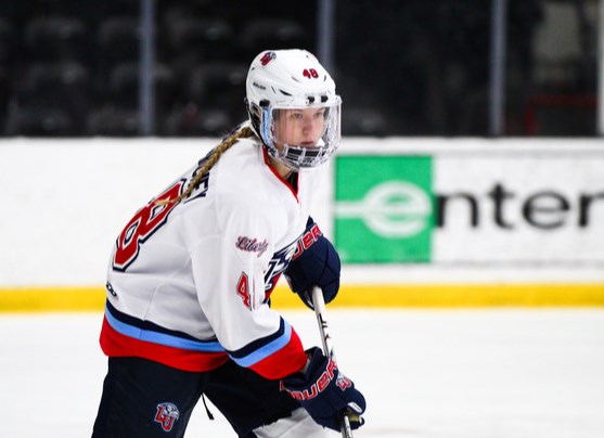 Millarville’s Sienna McClinchey and the Liberty University Flames won the American Collegiate Hockey Association (ACHA) Division 1 women’s hockey national title in a 2-1 overtime victory over Maryville University in St. Louis, Missouri. 