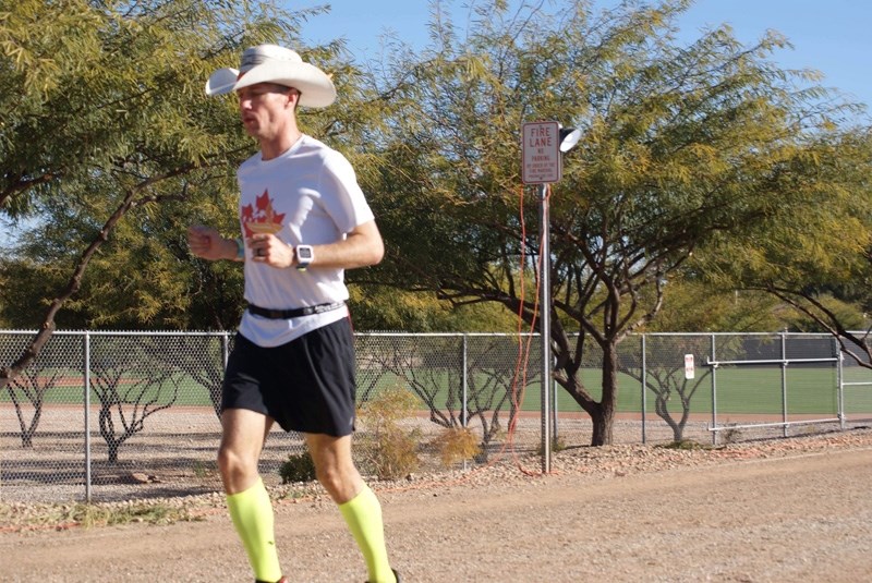 Dave Proctor finished third at the Across The Years six-day ultramarathon in Glendale, Az. Dec. 28-Jan. 3.