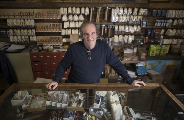 Don Vincent, owner of Longview Leather, is moving his shop from an acreage northeast of Longview to a lot in town and plans to not only build the store but have shops to rent 