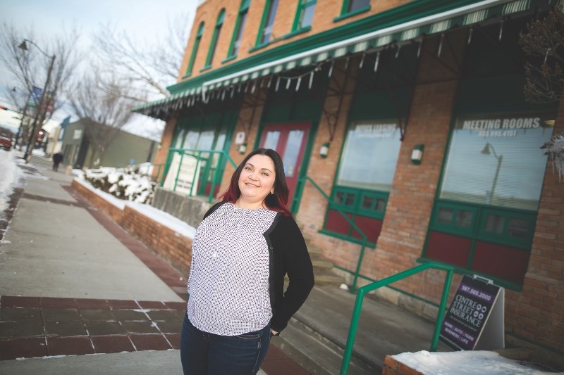 Community Futures business analyst Megan Watts is among those involved in hoping to launch the Biz Kid$ program at Oilfields High School in Black Diamond.