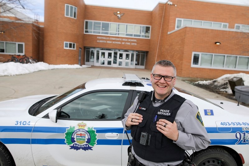Municipal enforcement officer Andy Wiebe is heading up the Adopt a School program, which will match officers with local schools to engage with youth.