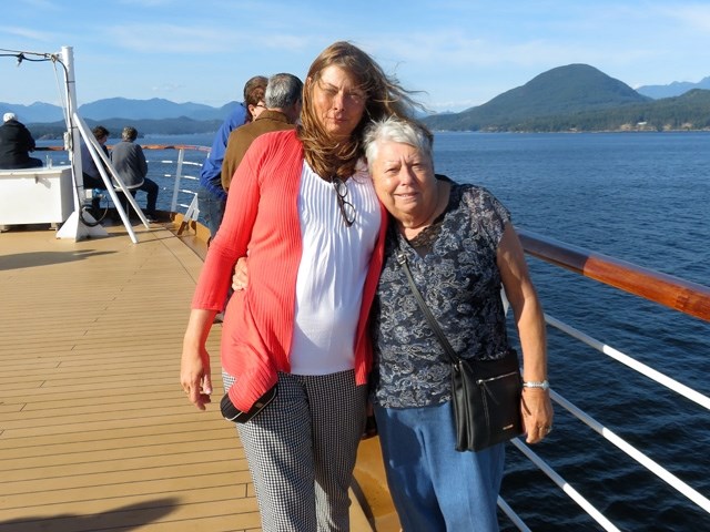 Black Diamond chief administrative officer Sharlene Brown with her mom, Marie, whose unwavering support made a huge difference in her life.