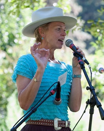 Turner Valley cowboy poet Doris Daley has just published a collection of her work titled &#8216;West Word Ho!&#8217; It deals with western subject matter both traditional and 
