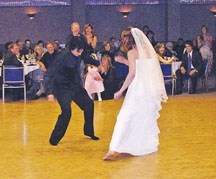 Okotoks couple Mike and Jakki Smolcic created one of the first unique wedding dance videos that was uploaded on YouTube. Much to their dismay, their video has been viewed