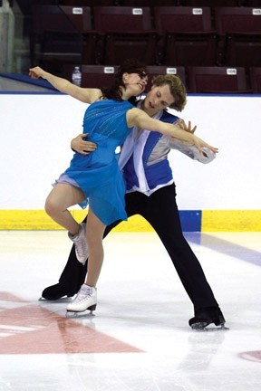 Nicole Orford and Thomas Williams of Okotoks, won the Junior Dance championship at the Canadian Figure Skating Championships in Victoria, B.C. on Thursday.