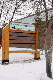An announcement regarding the completion of the remodernization at Ecole Percy Pegler School in Okotoks could be made later this week.
