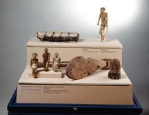 A collection of featured artifacts from the Egyptian themed show coming to the Okotoks Art Gallery at the Station.