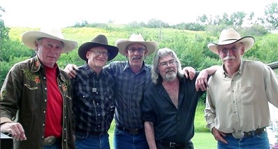 Vannatta is a southern Alberta roots country music band with a strong European following. Pictured from left are Okotoks&#8217; own John Fraser, sometime member Bob