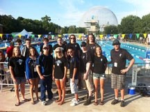 The Foothills Stingrays took a record 12 swimmers to the Age Group National championships in Montreal in early August.