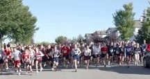 The 33rd annual Sheep River Road Race takes place this Labour Day at 9:15 a.m. starting at Foothills Composite High School