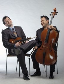 Making classical music accessible and fun for all ages of music fans are the members of Soaring Strings. Violinist Antoine Bareil and cellist Sébastien Lépine wiil take to