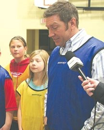 Sheldon Kennedy, here speaking at the Respect In School opening at Heritage Heights School in 2011, feels the Penn State sexual abuse scandal is a platform for change in the