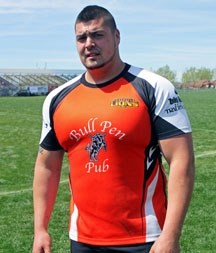 Foothills Lion Dustin Stradeski transformed his physique in the off-season in preparation for Division II rugby in the Calgary Rugby Union.