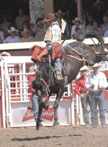 Millarville&#8217;s Sam Kelts, here competing in the Calgary Stampede, has enjoyed a successful year after suffering a head injury in 2011.