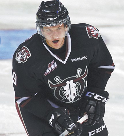 Red Deer Rebels forward Conner Bleackley is thriving in a third line centre role for the Western Hockey League team. The Rebels face the Calgary Hitmen in the second round of 