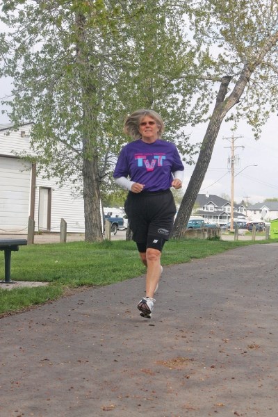 Millarville resident Norma Dawson is looking forward to participating in the Turner Valley Triathlon for yet another year on July 1.