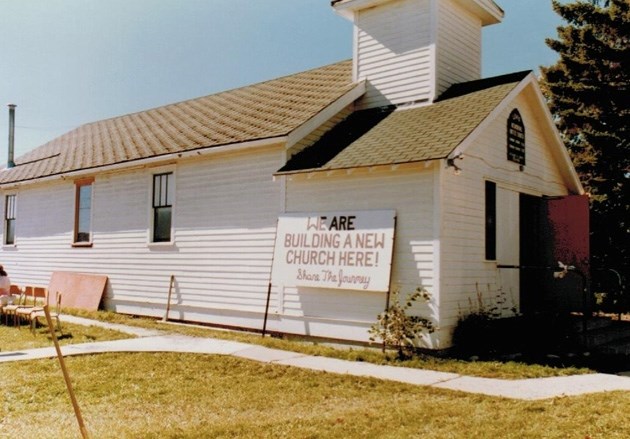 The original Lewis Memorial United Church was built in 1928, spearheaded by Rev. W.A. Lewis, who died before being able to hold worship services in the building.