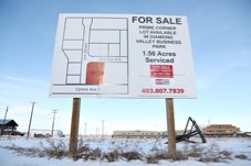 Jaymont Developers in Calgary is working to finalize buying one and a half acres of undeveloped land on the corner of Highway 7 and 3 Street NE, where it plans to build a Tim 