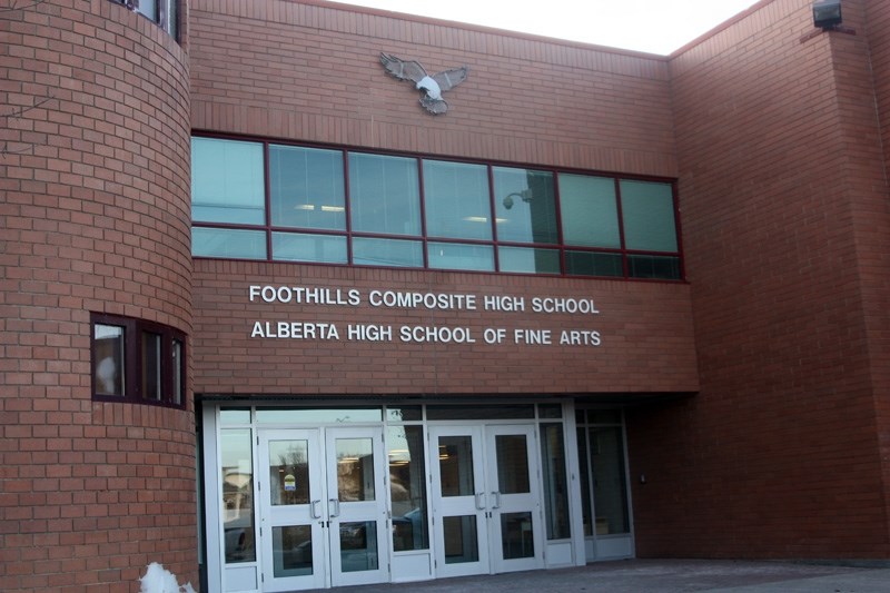A new high school in the Aldersyde has been announced by the Foothills School Division.