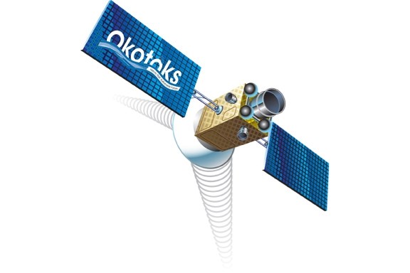 Okotoks will launch a satellite next year on April 1, 2016.