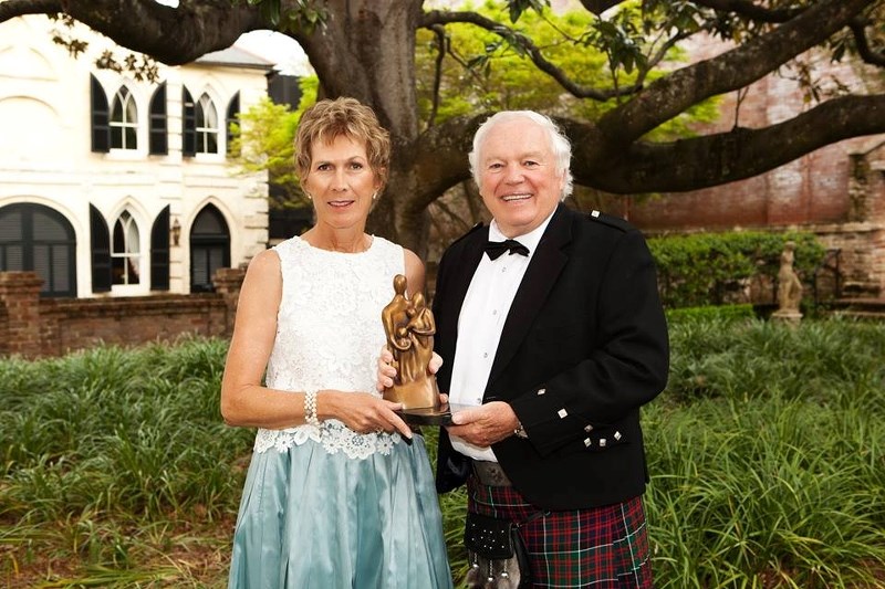 Gloria and Larry Macdonald were recently honoured with the Alexis de Tocqueville Award.