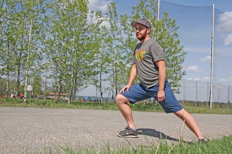 Black Diamond resident Blake Roney is one of as many as 500 participants from across western Canada who will compete in the Turner Valley Triathlon on Canada Day.