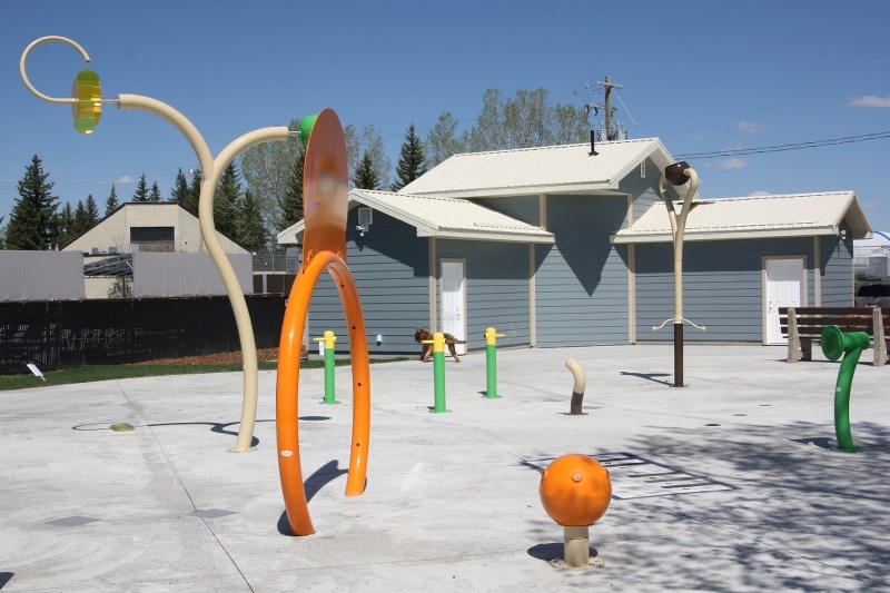 Turner Valley&#8217; s new 31,200 square-foot spray park will officially open on May 30. A grand opening ceremony will be held at noon with political dignitaries, Lions Club