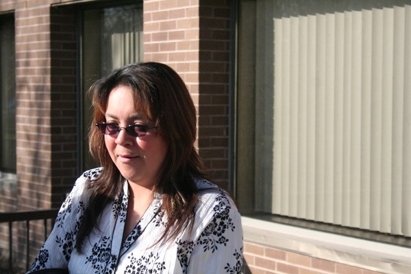 Lorna Chandler outside the Okotoks courthouse in 2009 during a fatality inquiry into her husband Kevan&#8217; s death at a Foothills feedlot three years earlier. The inquiry