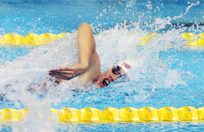 Okotoks&#8217; Kirstie Kasko, here swimming the 200m freestyle at the Parapan Am Games, needs sponsorship in the lead-up the 2016 Paralympics.