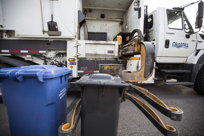 Automated pick-up in Okotoks will soon include a universal recycling and organic waste program. The program begins in the fall of 2016.