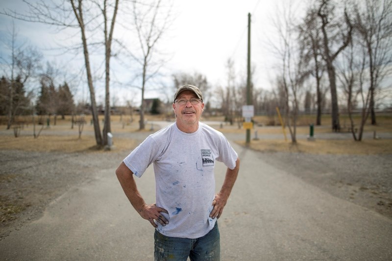 James Lee, chairman of the Foothills Lions Club reconstruction committee, is eager to see campers back in the northern portion of the Bob Lochhead Memorial Park campground