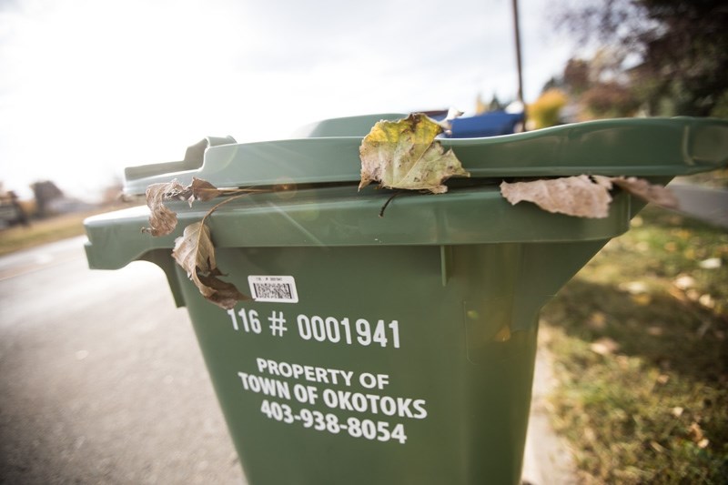 Green bin collection starts at Okotoks homes on Oct. 3.