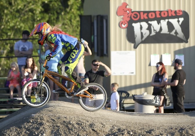 The Okotoks BMX Club was one of three recipients of the Province&#8217;s Community Initiative Grant. Grants were also given to the Okotoks Curling Club and the Karate Alberta 