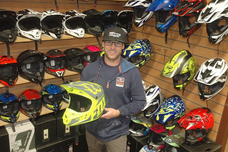 JC Seitz, owner/manager of Cycle Works Foothills, says a move by the provincial government to require helmets on ATVs on public lands as of May 1 is good to protect safety.
