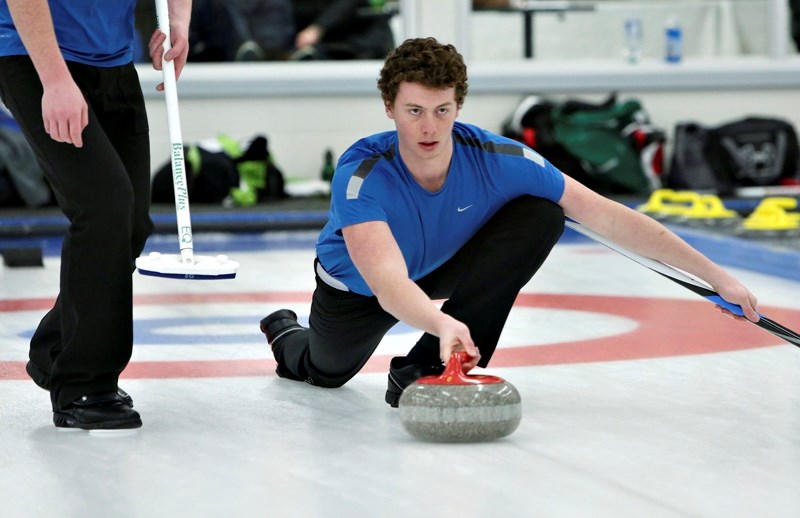 Okotokian Kyler Kleibrink led his Calgary-based team to one of three berths at the Southern Alberta Curling Association to the Junior men&#8217; s provincial championship.