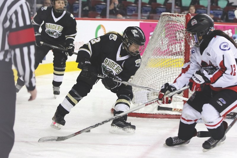 Rocky Mountain Raiders Kennedy Brown committed to the University of Saskatchewan for the 2018-19 season.