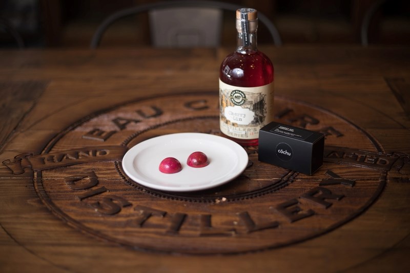 Calgary chocolate company Cochu has paired with Eau Claire Distillery, using some of their unique spirits in chocolates that are paired with the distillery&#8217; s Sour