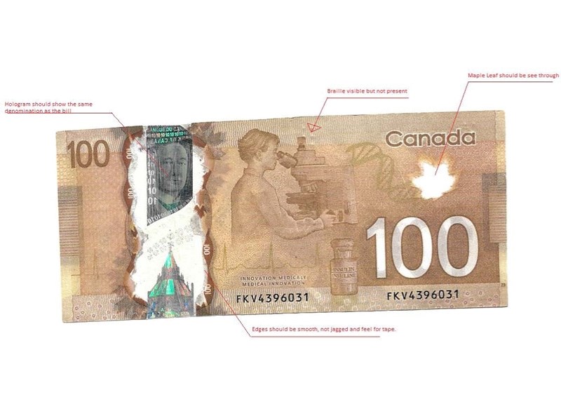 High River RCMP are advising individuals and businesses to be on the look out for possible fake currency after three reports of counterfeit bills being used at local