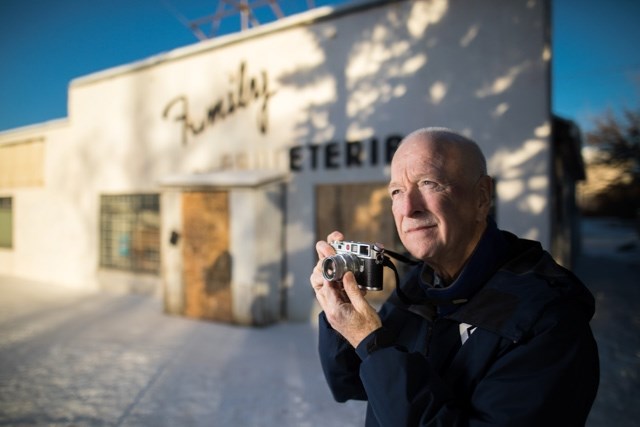 Documentary photographer George Webber will display his photographs of decades-old signs and architecture at the Okotoks Art Gallery Feb. 18 to April 1 in his exhibit Simply