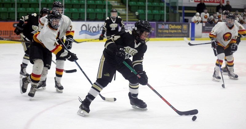 J.J. Pickell and the Okotoks Bantam AA Oilers play host to the South Central Alberta Hockey League South Division playoffs from March 9-12 at Murray Arena and Pason