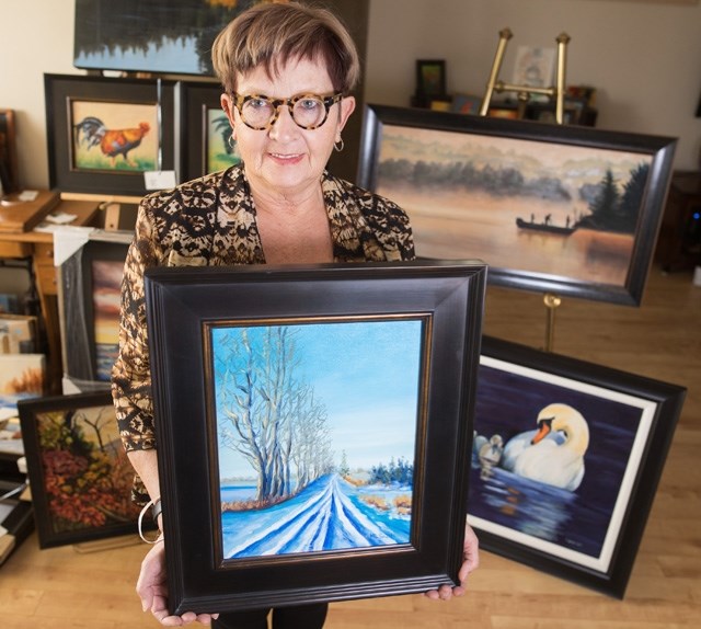 Okotoks artist Marg Smith is hosting the annual Art With Heart fundraiser and gala on March 31 in conjunction with the Foothills Country Hospice Society with proceeds going