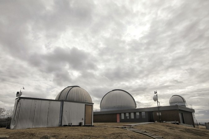 Engineering students from the University of Calgary will be testing a rocket engine at Rothney Observatory once per week through the spring to prepare for an international