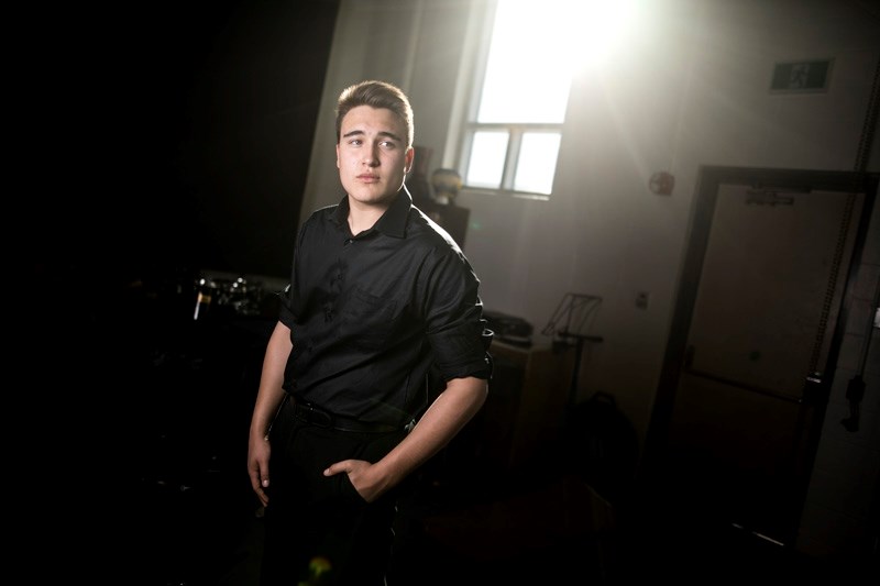 Emeril Bill-Mohagen hit the ice as a member of the Rocky Mountain Bantam AAA Raiders and the stage as a member of the ensemble and choir at Foothills Composite.