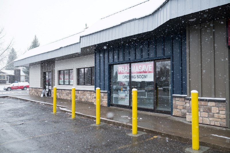 The strip mall at 100 Milligan Drive has undergone a major renovation and will now be home to a Pharmasave store.