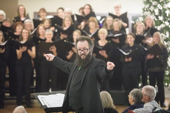 The Foothills Philharmonic Jazz Chorus performs May 6 at 7 p.m. in the Okotoks Alliance Church and the Foothill Philharmonic Chorus performs at 7:30 p.m. May 12 in the High