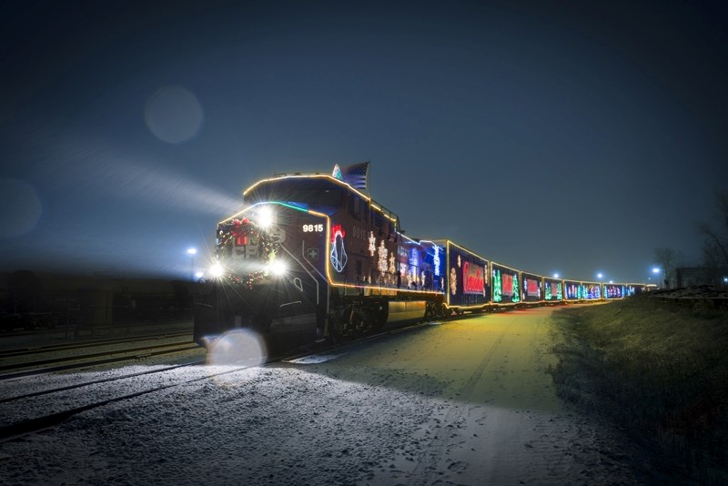 The CP Rail Holiday Train will make its first-ever stop in Okotoks Dec. 10 followed by a stop in Blackie.