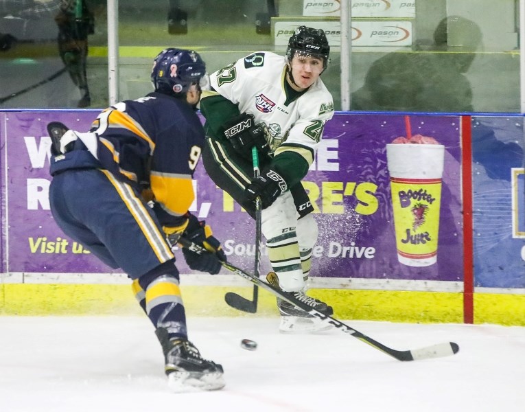 Edmonton native Marc Pasemko and the Okotoks Oilers take on the Spruce Grove Saints at the Northlands Coliseum on Dec. 15, one of the final competitive games to be played at