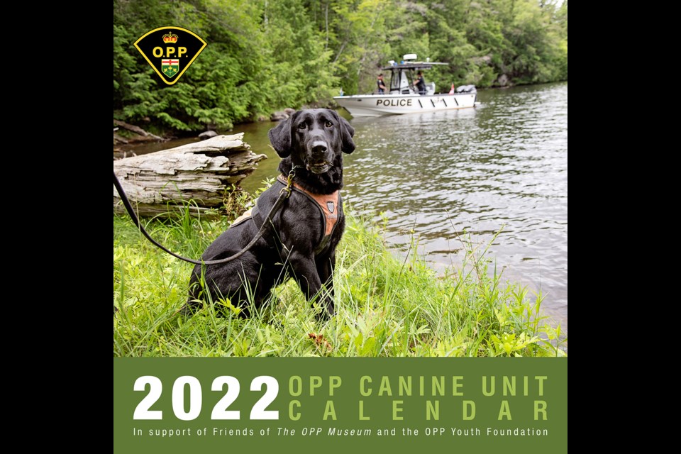  The sixth annual OPP Canine Unit calendar is available for $15 and proceeds benefit the OPP Youth Foundation and the Friends of the OPP Museum.