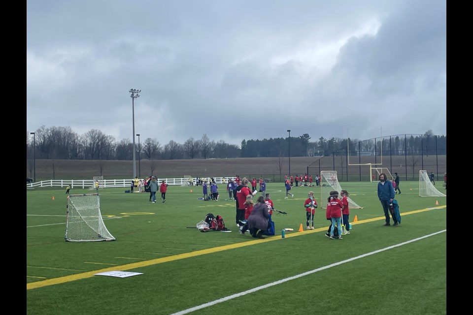 Dozens of players showed up to the West Orillia Sports Complex Monday evening to mark the return of the Lady Kings house league program for the U9, U11, U13, and U15 age groups.